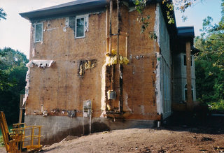 Water Damaged House
